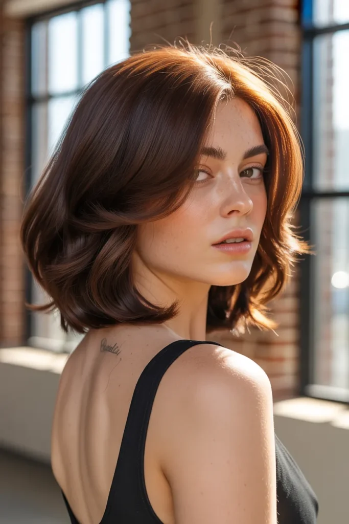 Volumized Kitty Cut with Soft Layers