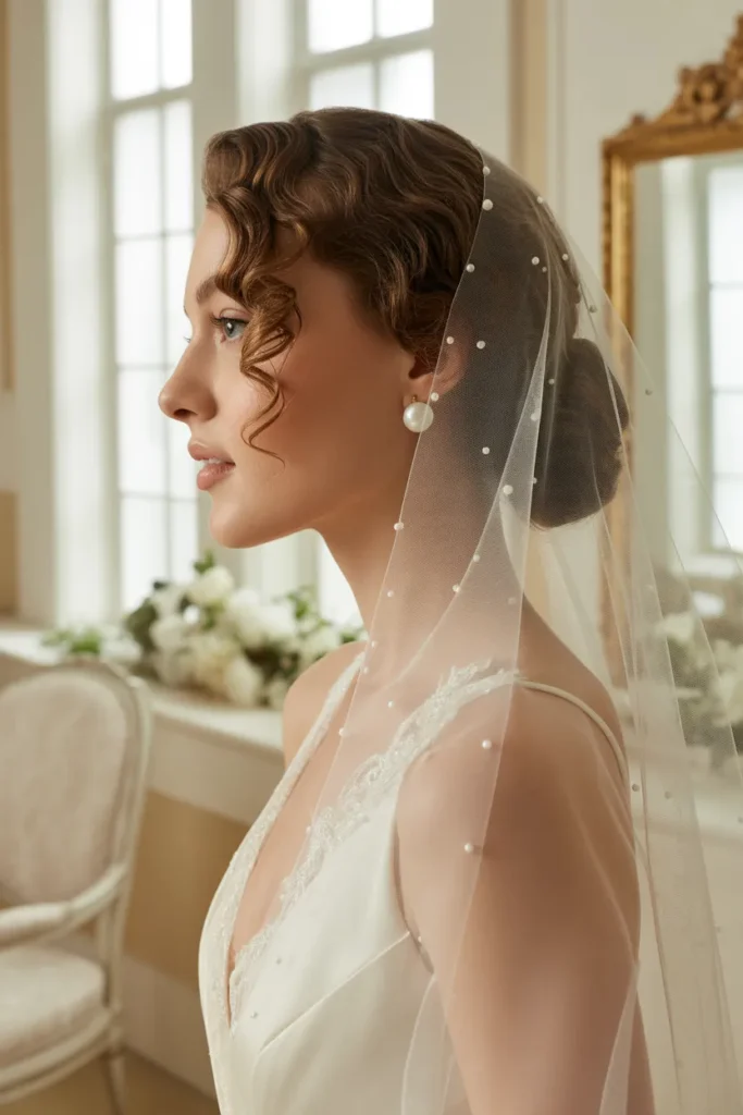 Whisper Veil Bun
