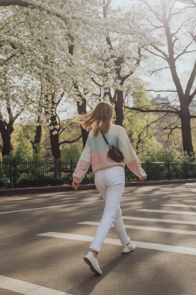 White Jeans Look