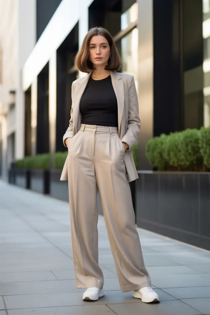 Wide-Leg Trouser Pairing