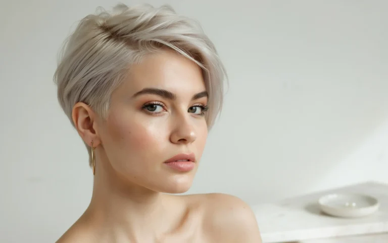taper fade short hair for women