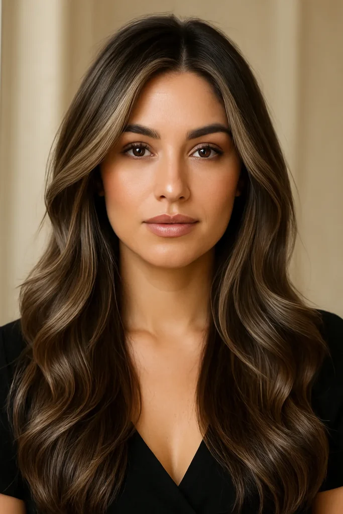 Ash Brown with Highlights and Lowlights