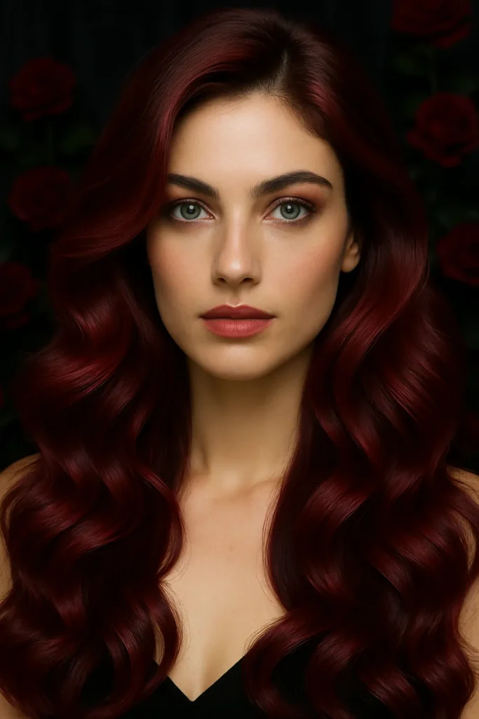 Blood Rose Vampire Hairstyle