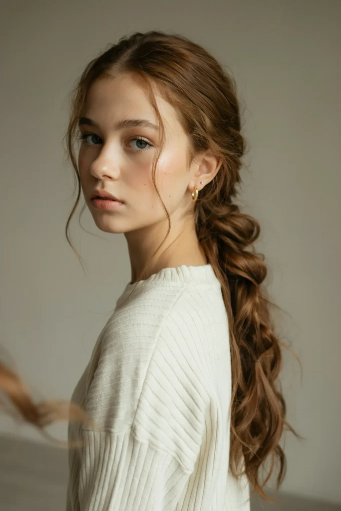 Boho Braided Ponytail