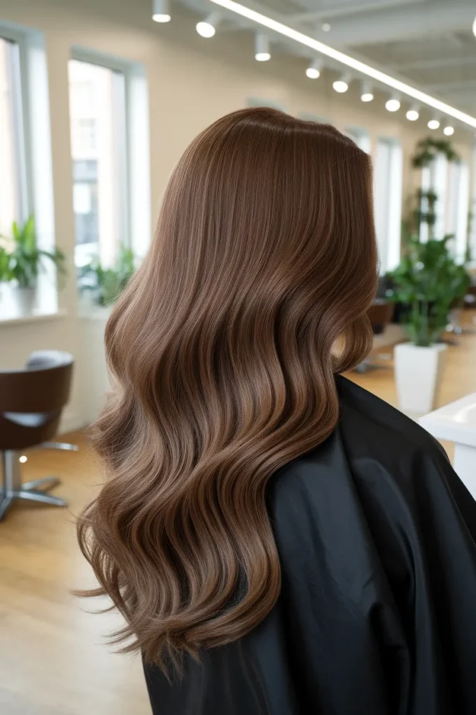 Chestnut Caramel Brown Hair Color