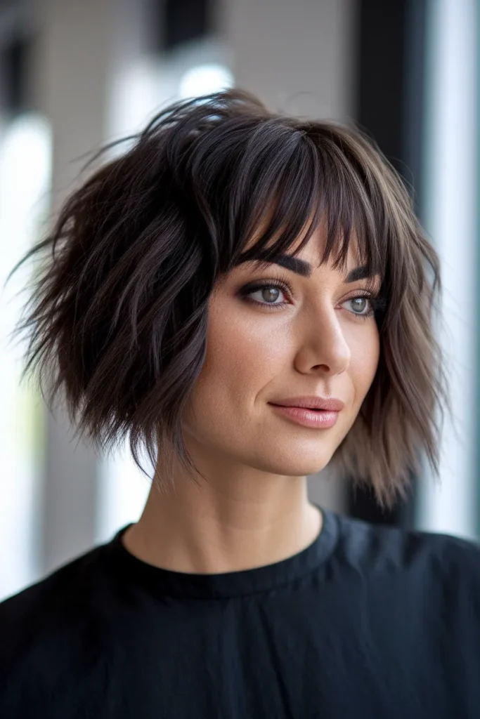 Chic Short Wolf Cut