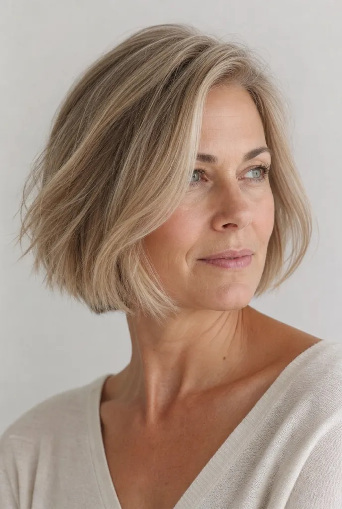 Chin-Length Bob With Light Texture