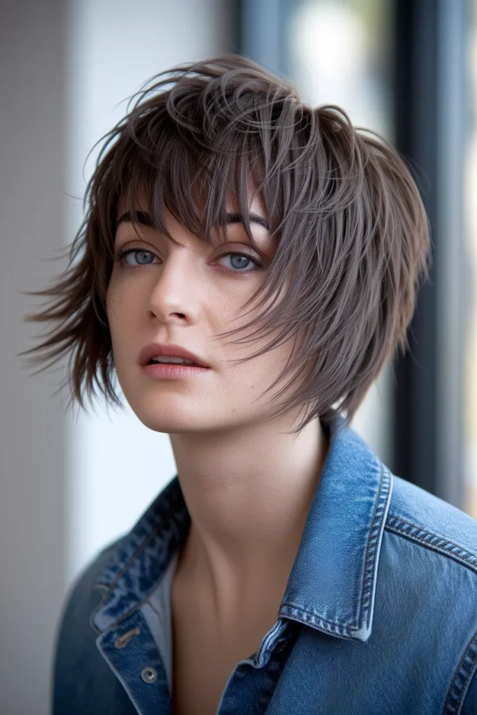 Classic Rock Shag with Tousled Layers