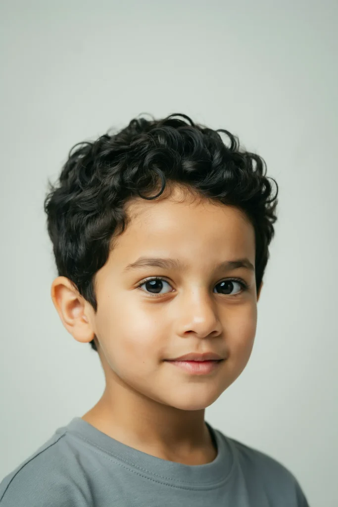 Curly Pixie Cut
