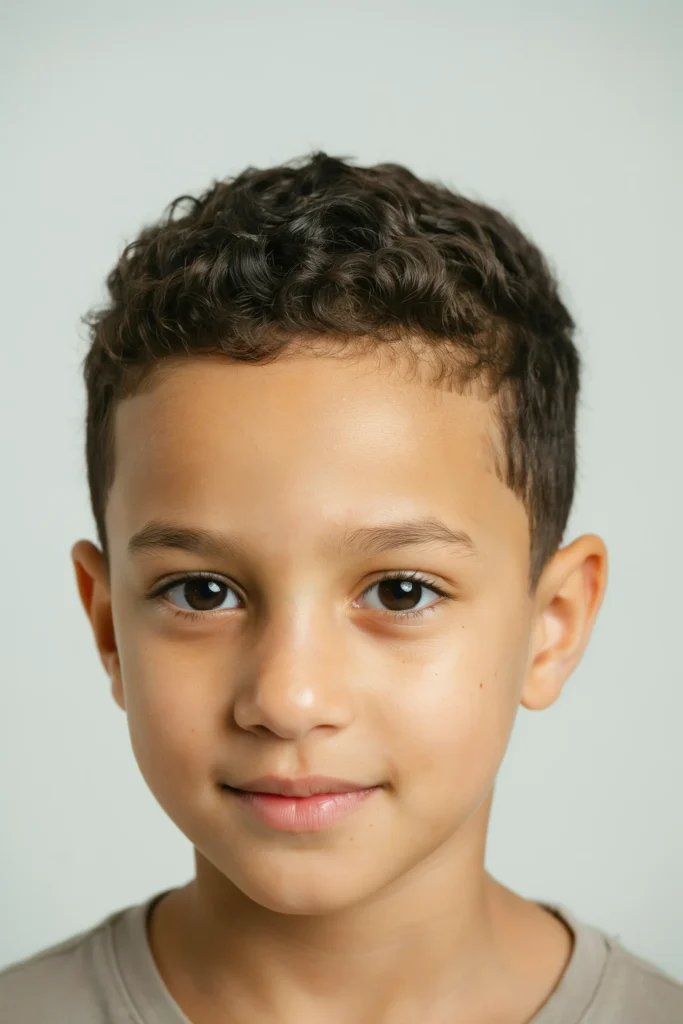  Curly Tapered Pixie
