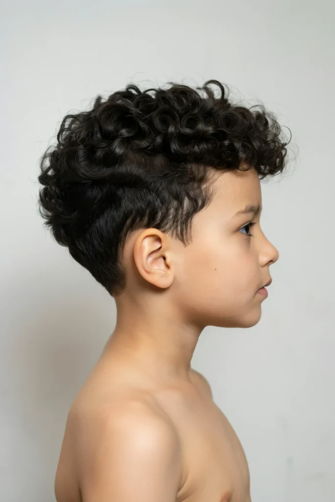 Curly Undercut