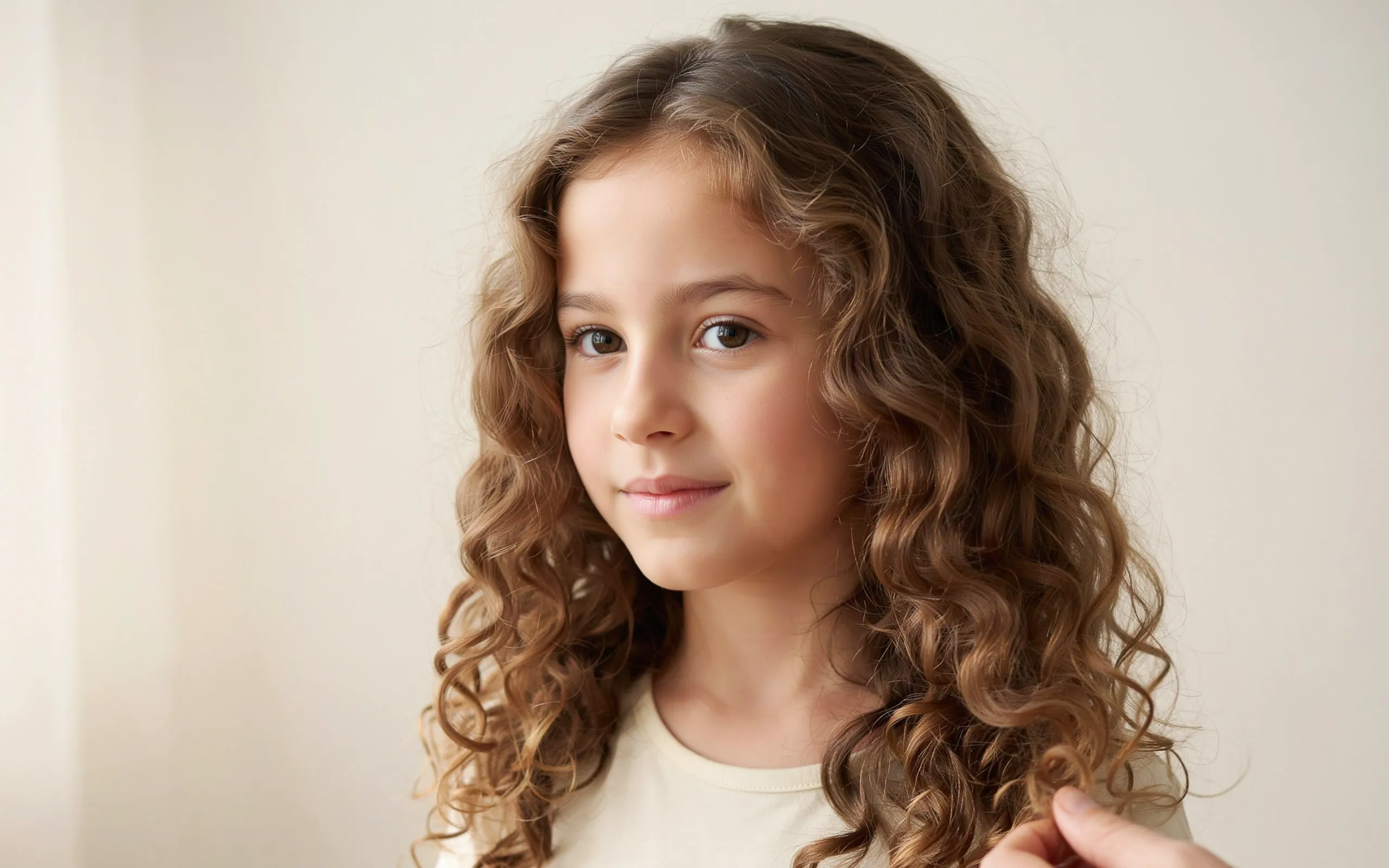 Curly Haircuts for Little kids