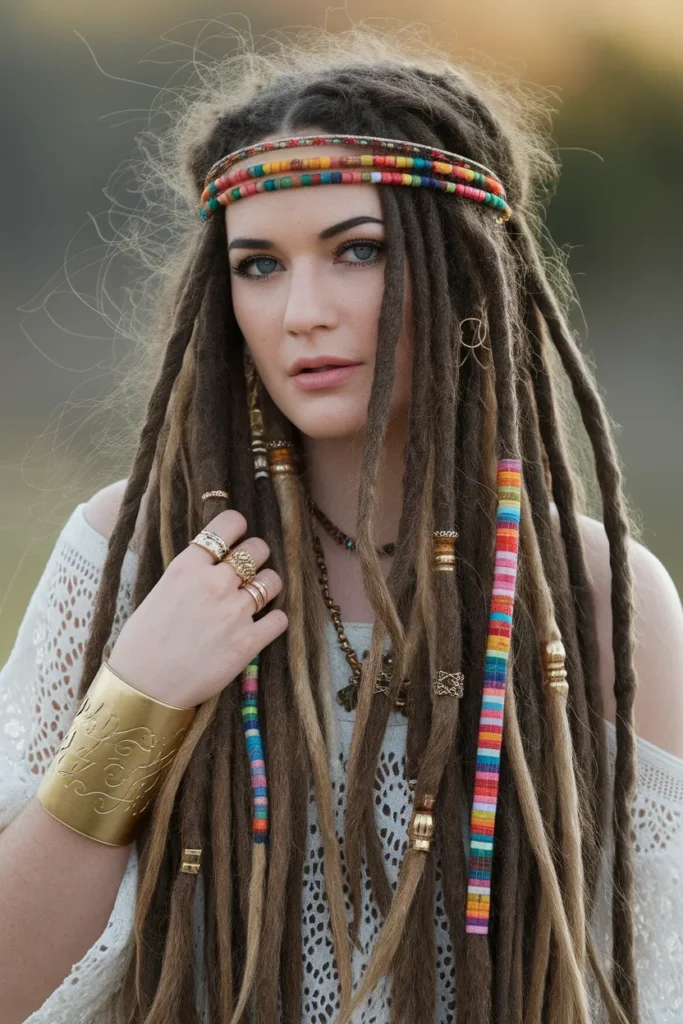  Decorated Dreadlocks