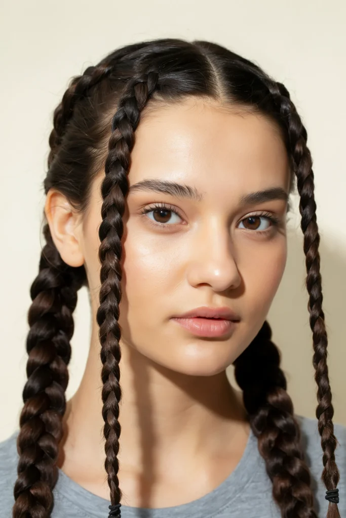 Double Dutch Braids