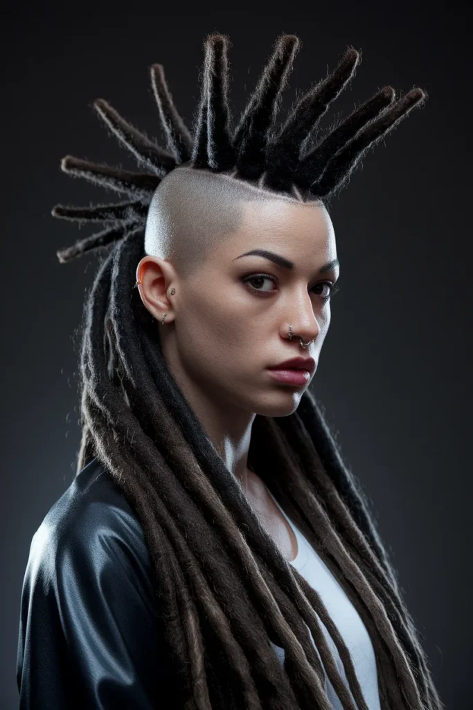 Dreadlock Mohawk
