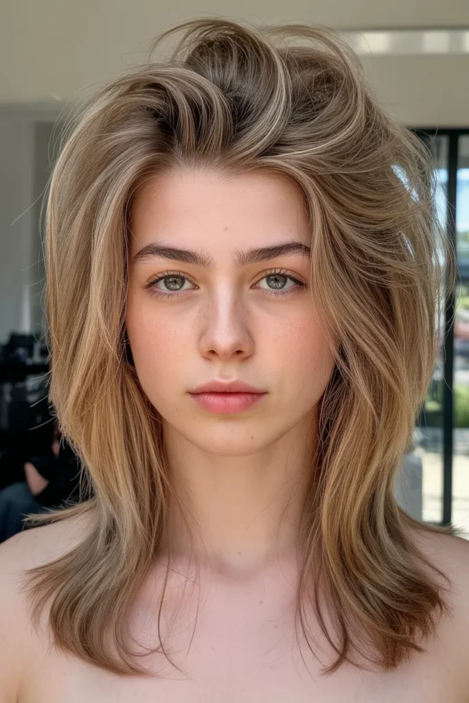 Fine Hair Volumizing Blowout
