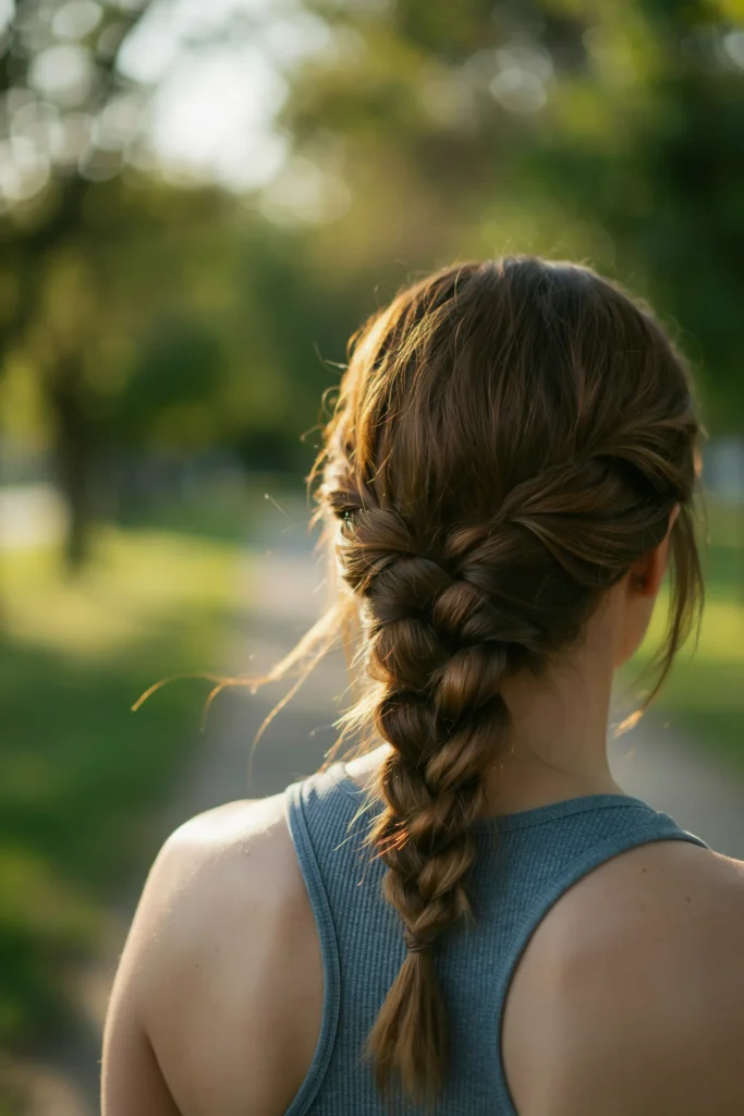 Fishtail Braid Ponytail