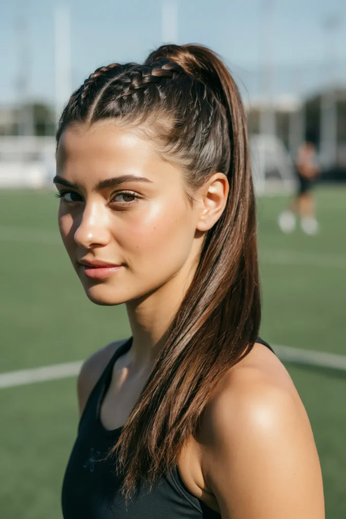  Five Strand Braid Ponytail