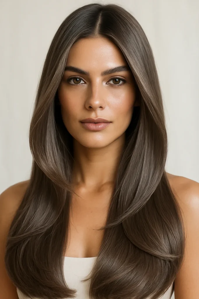 Glossy Ash Brown