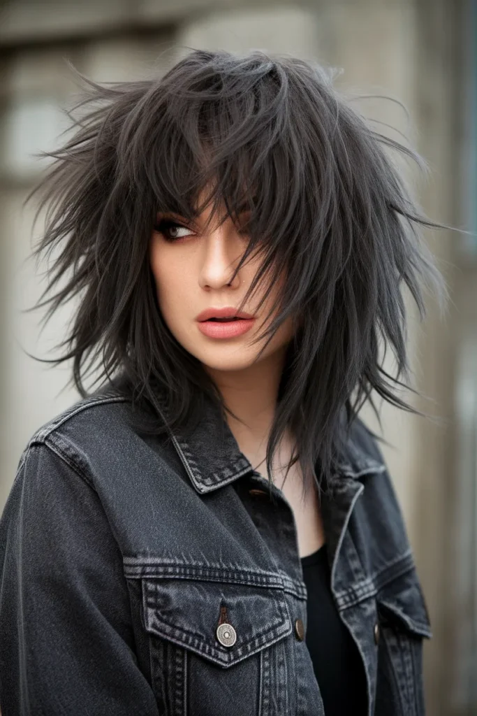 Grunge Shaggy Wolf Cut