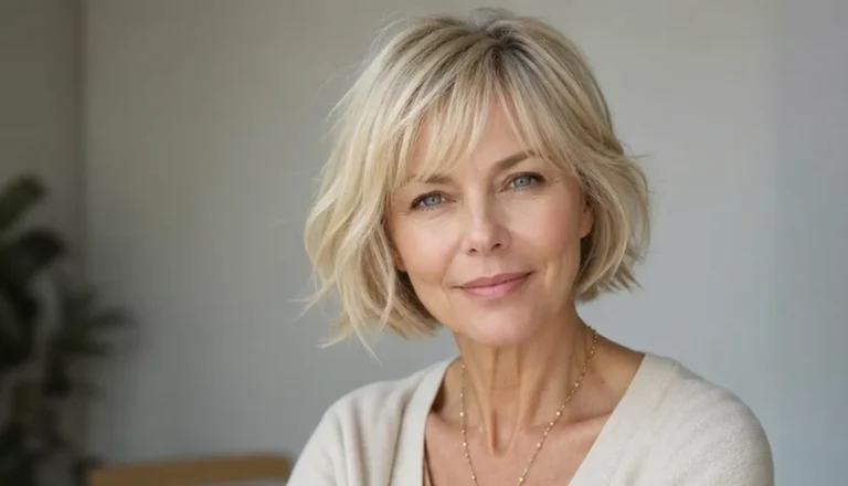 Hairstyles for thin fine hair over 50