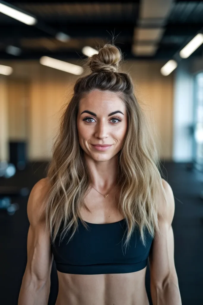 Half-Up Top Knot