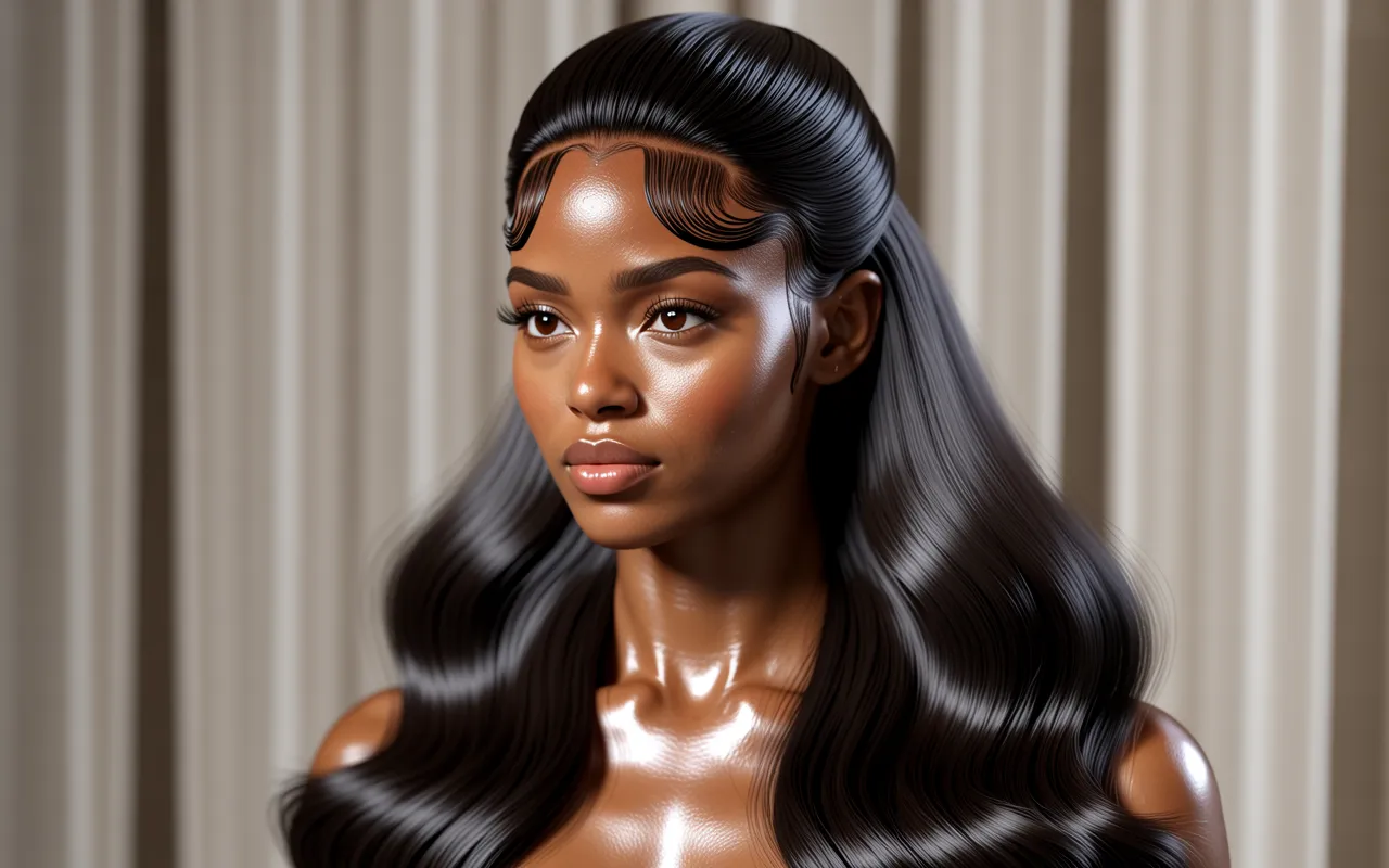 Half Up Half Down Hairstyles for Black Women