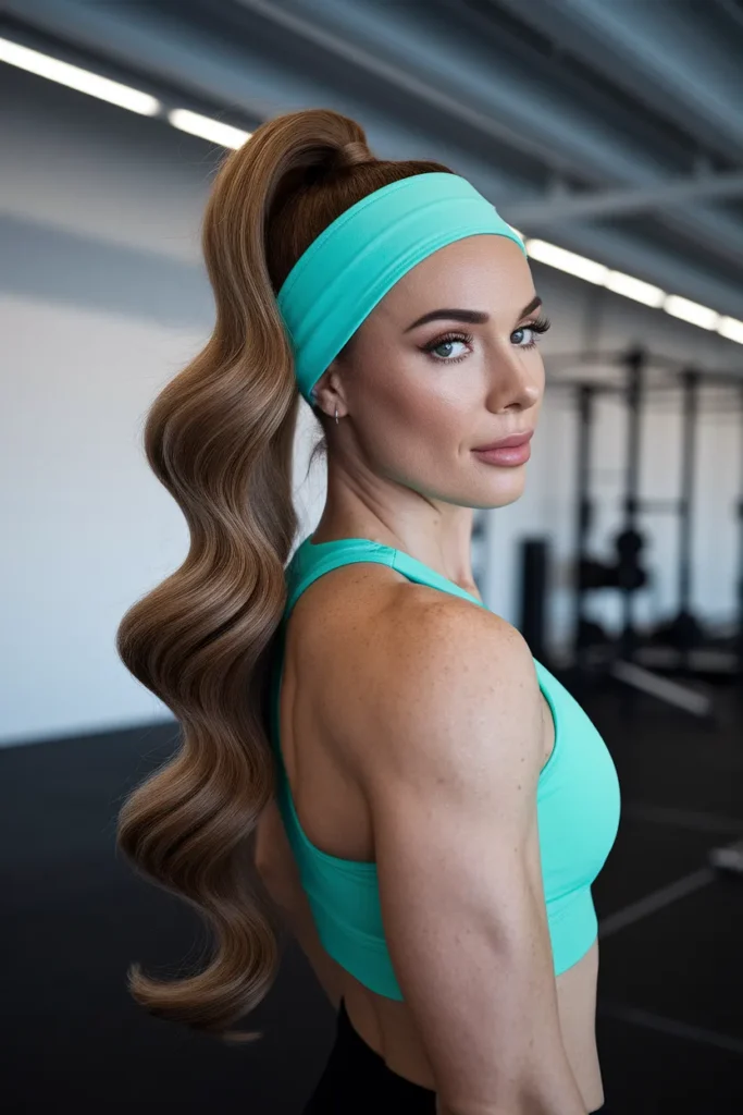 Headband Ponytail