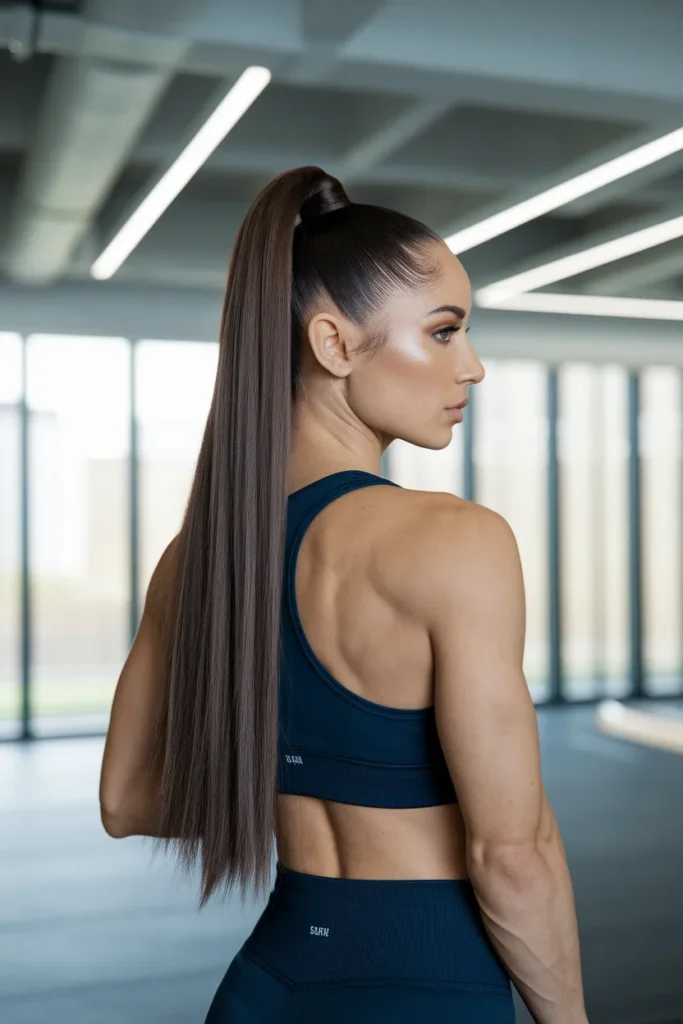 High Sleek Ponytail