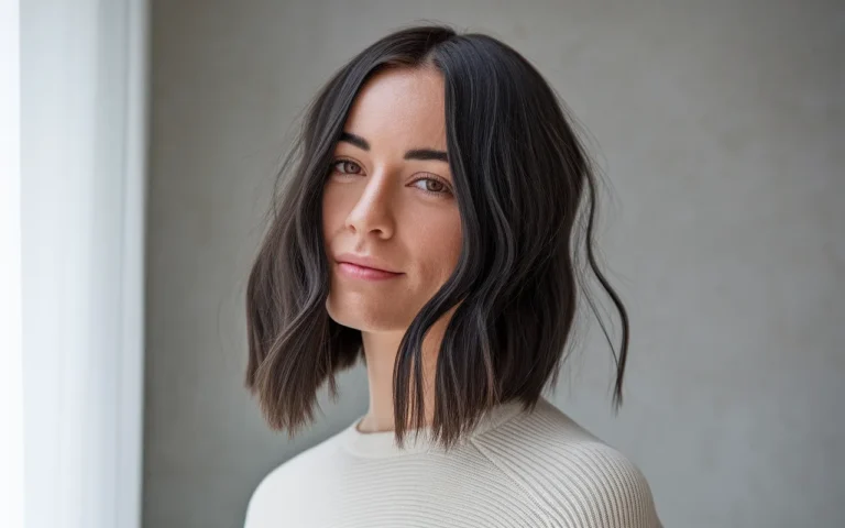 Lob hairstyles for fine hair