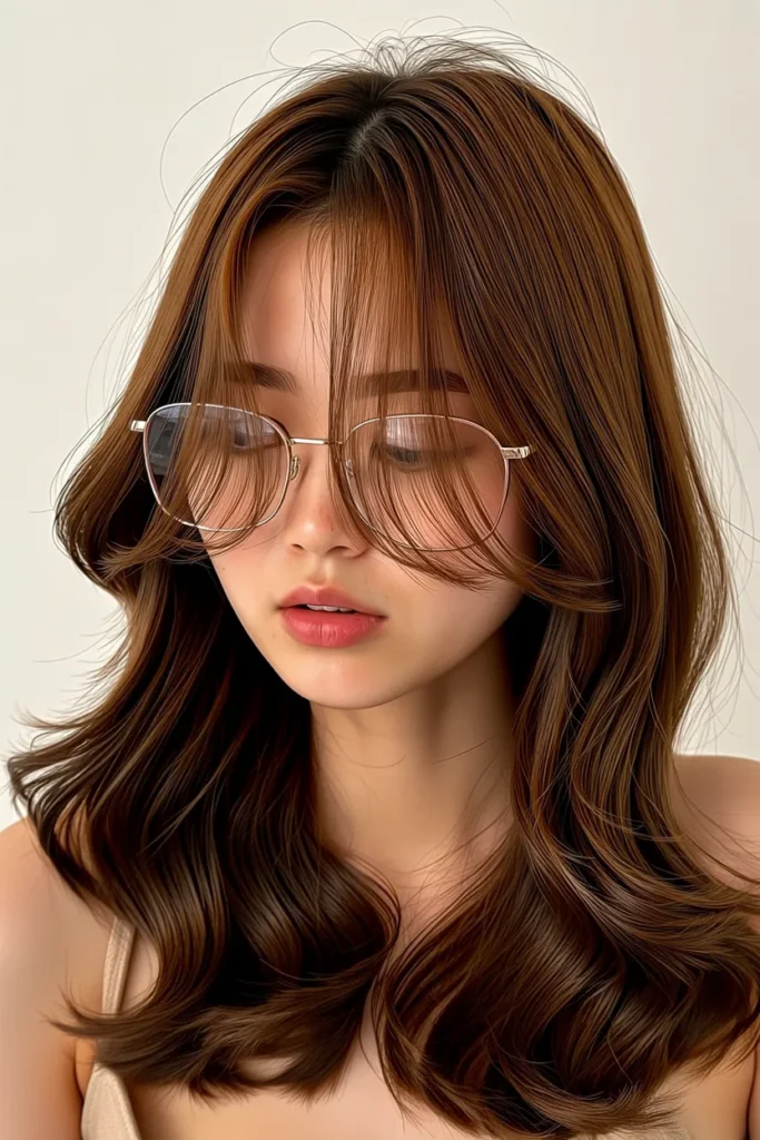 Long Curtain Bangs