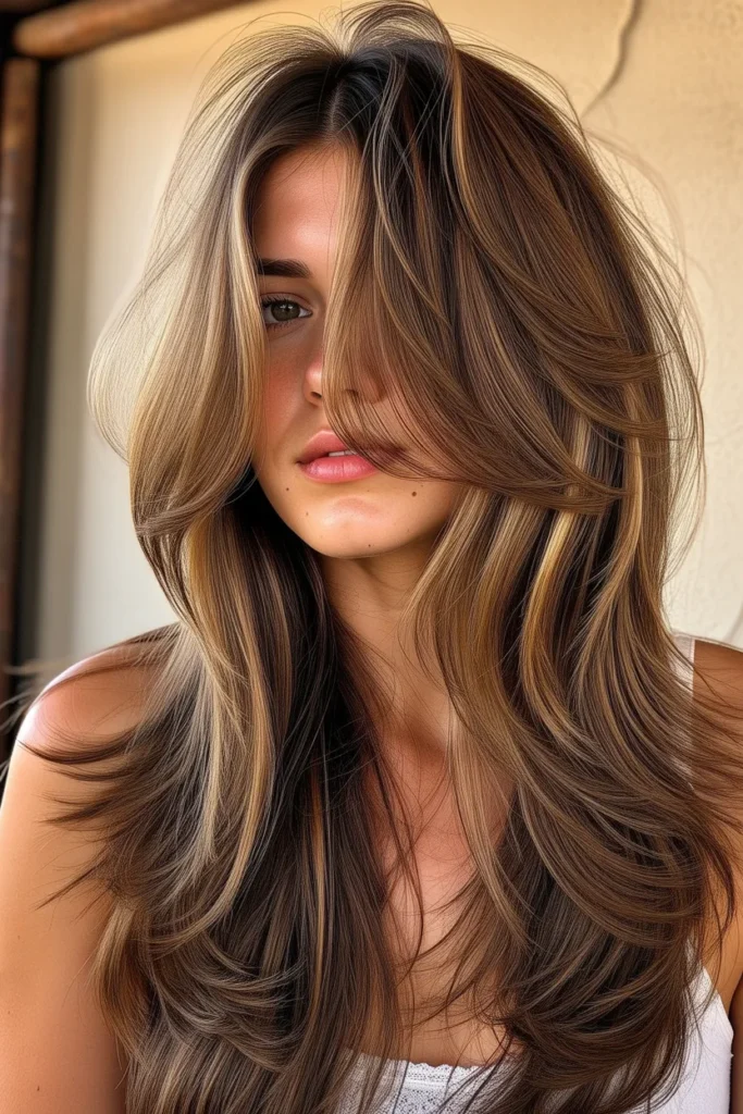 Long Hair with Cowgirl Cut