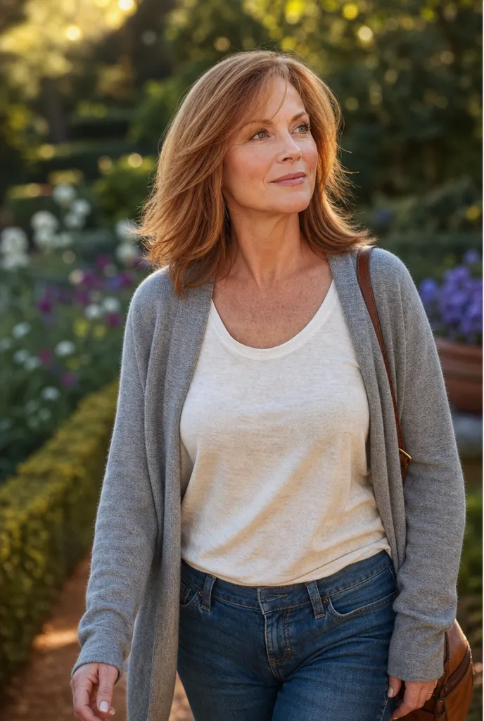  Long Layers on Shoulder Length