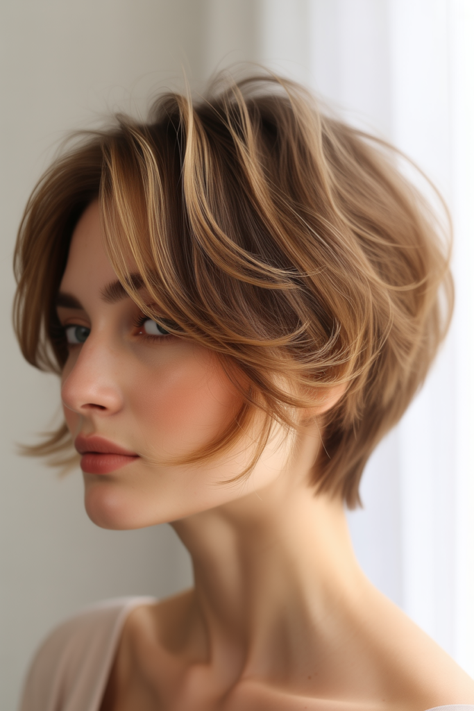  Long Pixie with Soft Waves