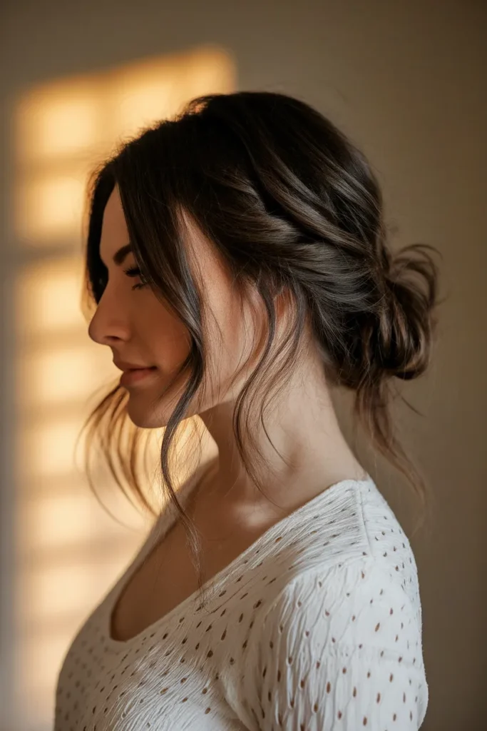 Messy French Twist