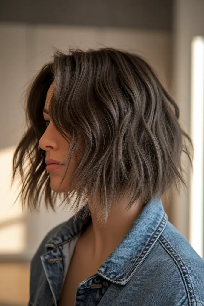 Messy Textured Lob