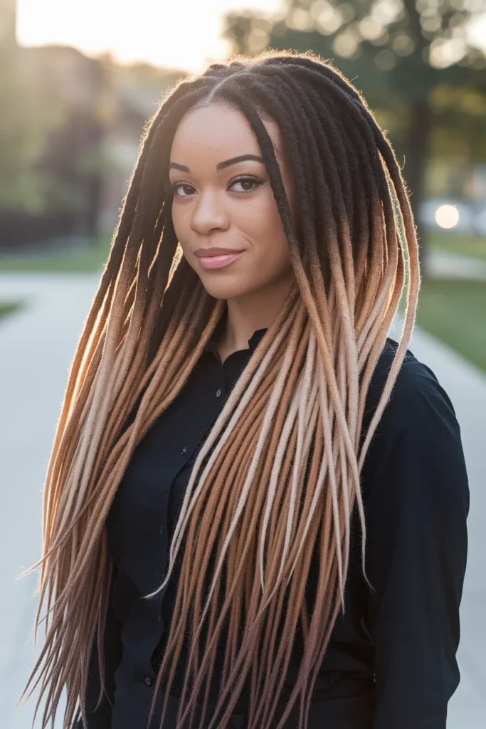 Ombre Dreadlocks