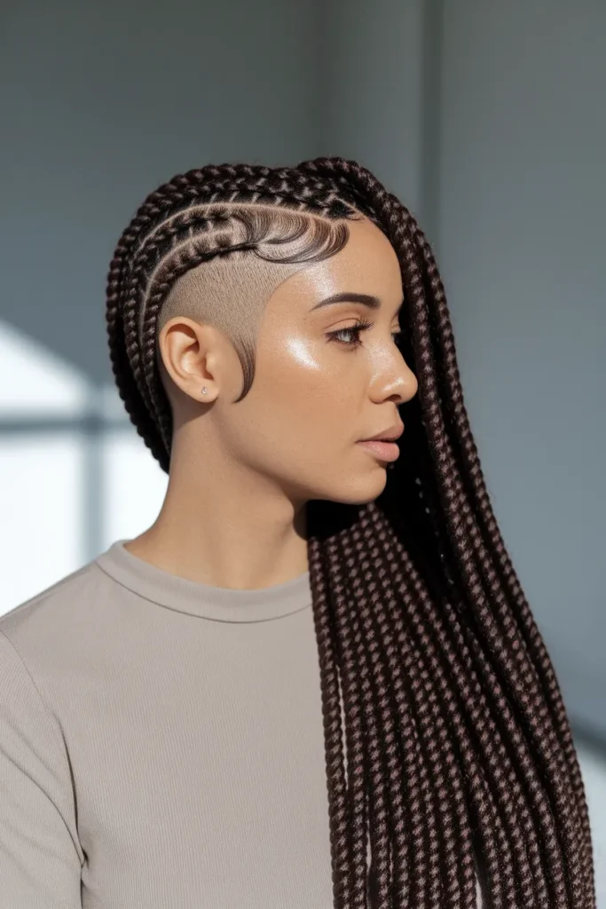 Passion Twists with Undercut