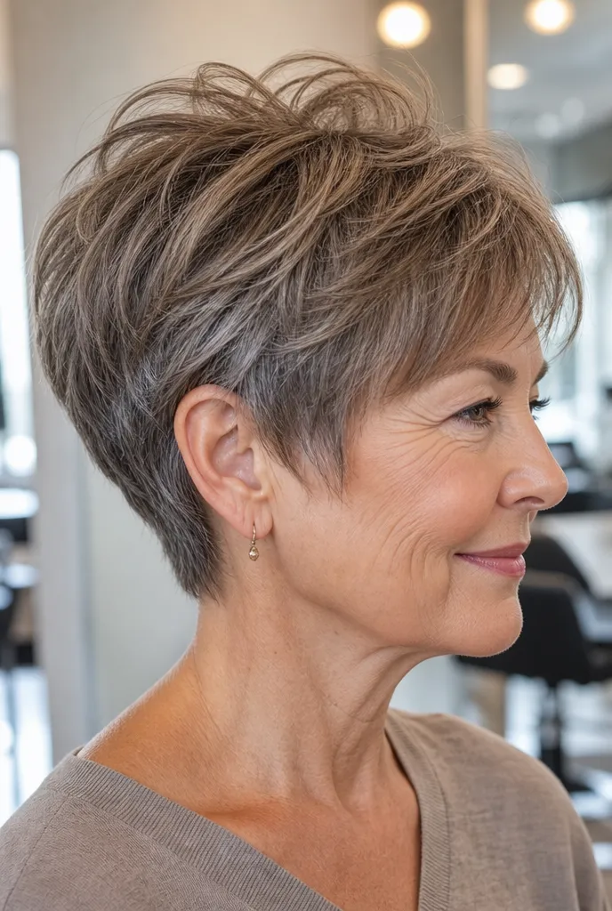 Pixie With Longer Crown Layers