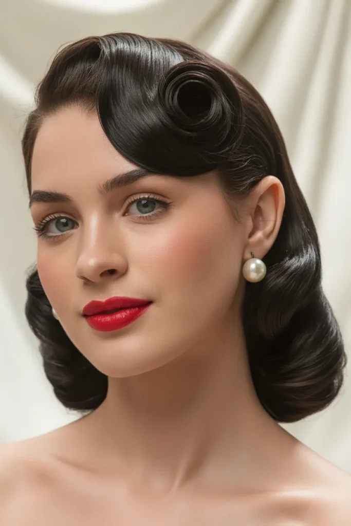 Retro Pin Up Curls
