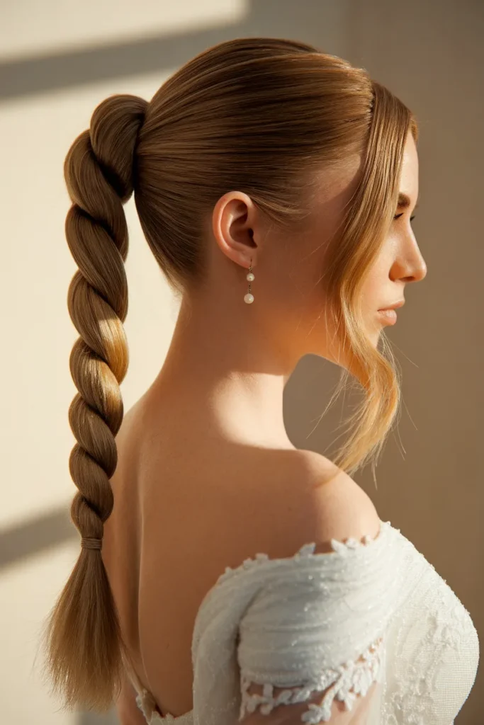Rope Twist Ponytail