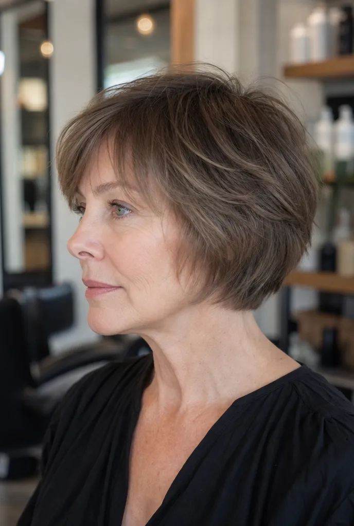Short Textured Bob