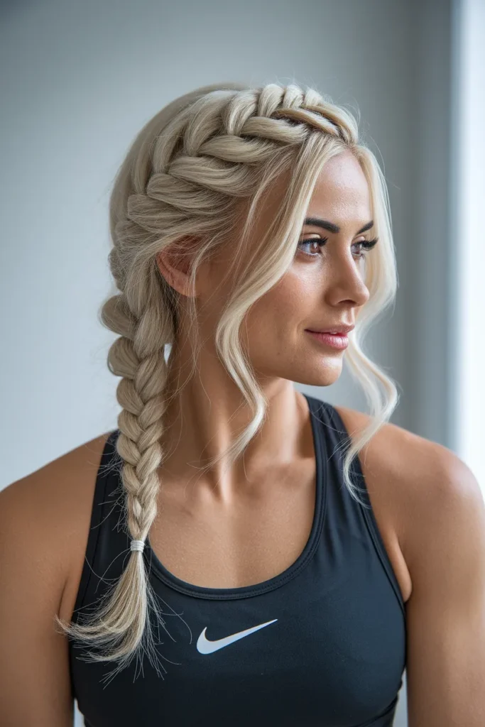  Side French Braid