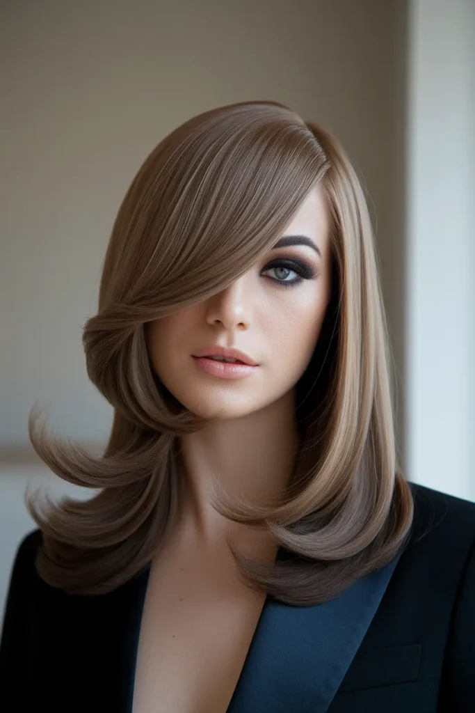 Side Swept Bangs