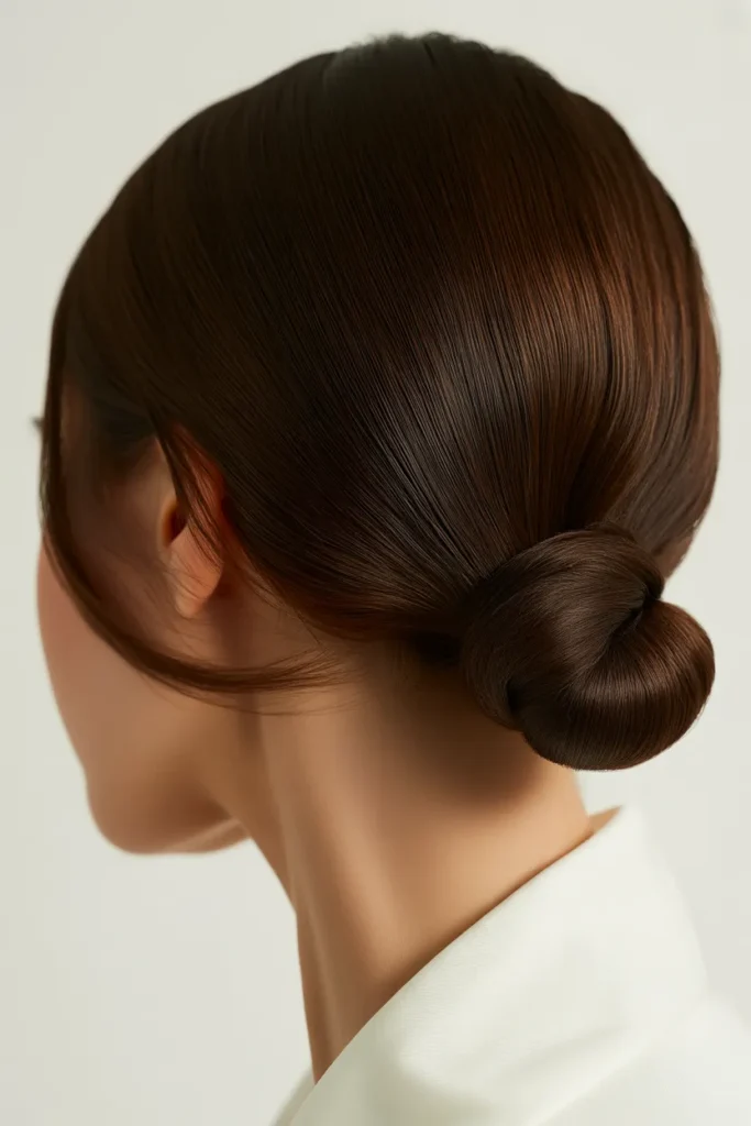 Sleek Low Bun