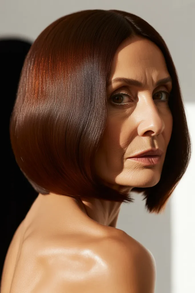 Sleek Shoulder-Length Cut
