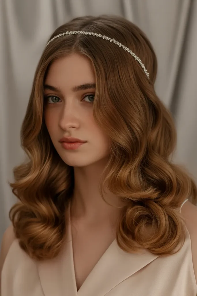 Soft Curls With Headband