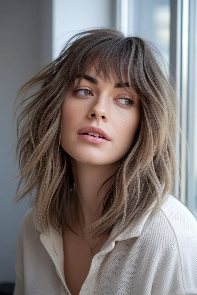 Soft Tousled Wolf Cut