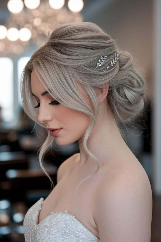 Soft Twisted Updo