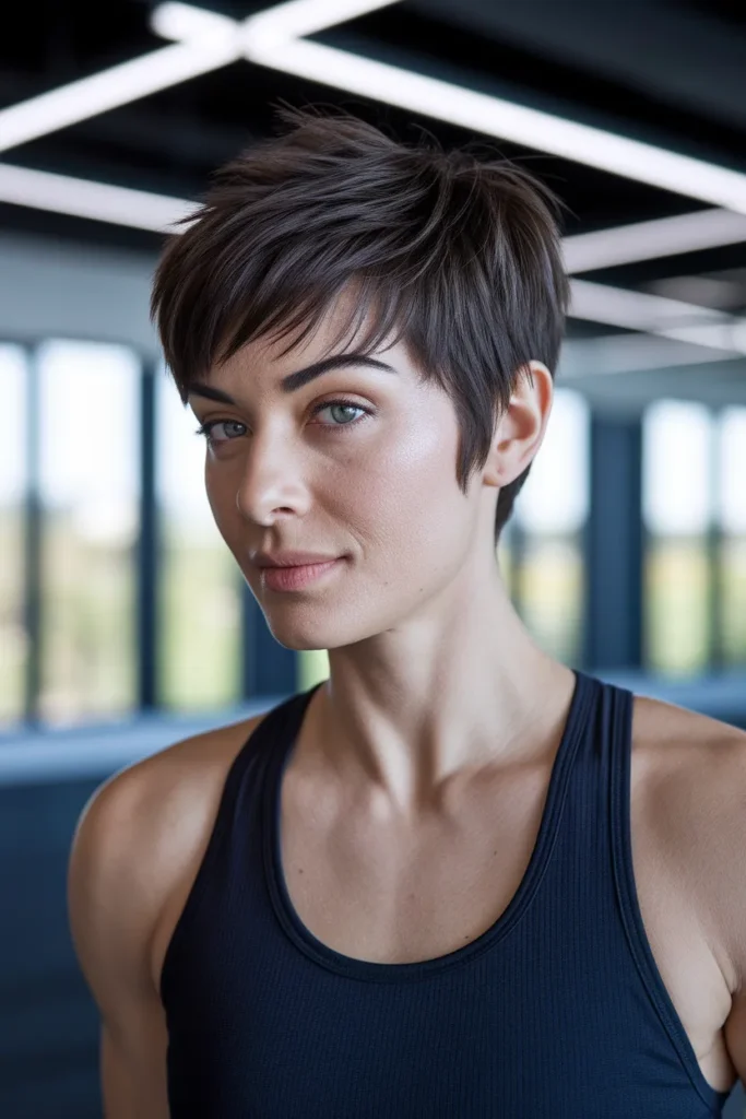 Sporty Short Hair